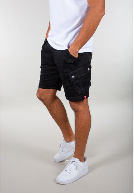 Kraťasy Alpha Industries COMBAT SHORT Black