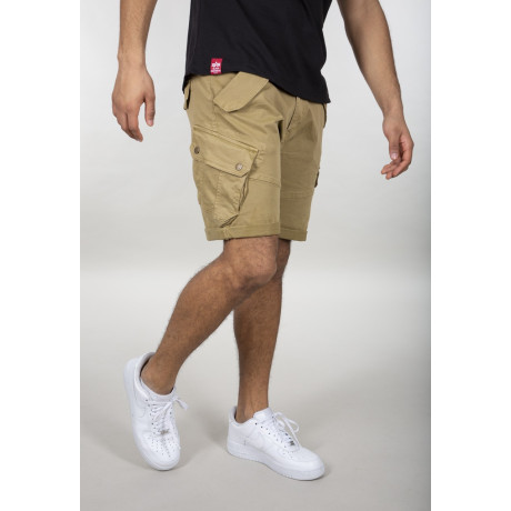 Kraťasy Alpha Industries COMBAT SHORT Khaki