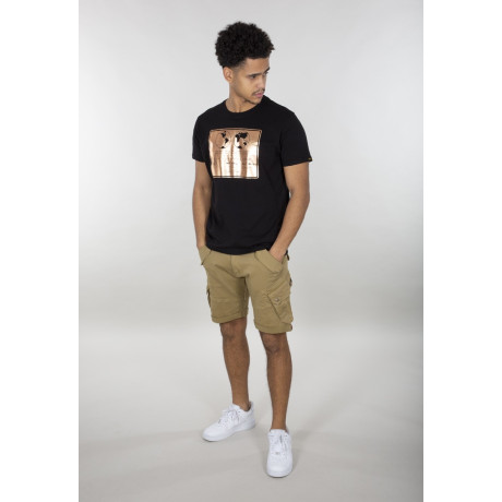 Kraťasy Alpha Industries COMBAT SHORT Khaki