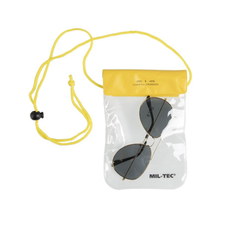 Náprsní kapsa vodotěsná 200x130mm žlutá