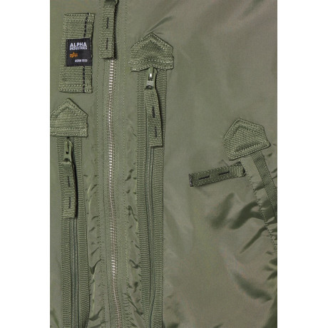 Bunda Alpha Industries MA-1 AERONAUT Sage green