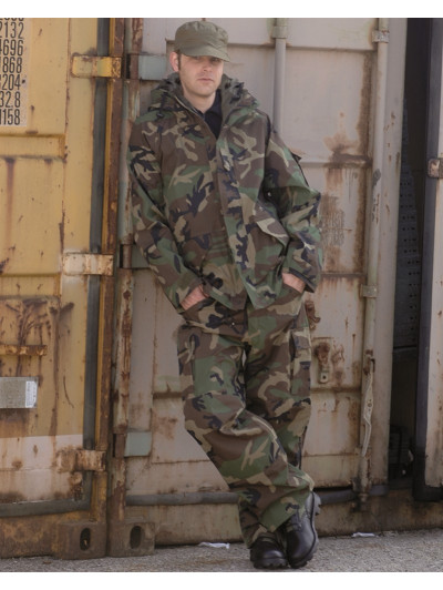 US Jacket with a 3-layer trilaminate membrane – WOODLAND