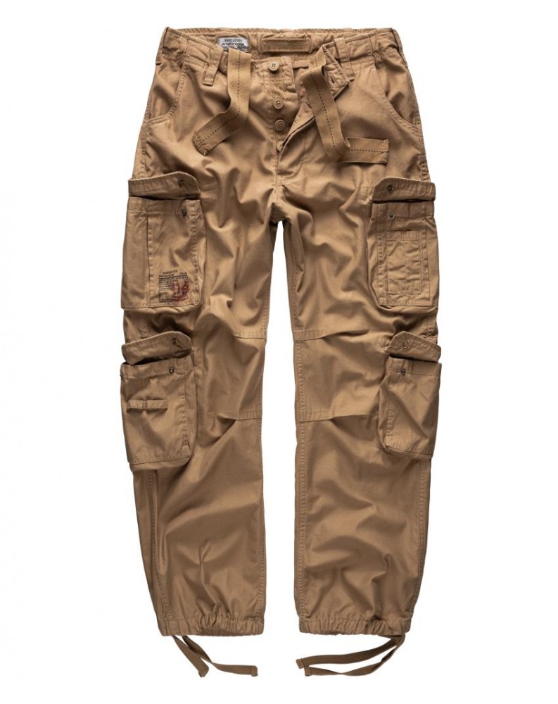 Kalhoty AIRBORNE VINTAGE Beige / Pískové Kalhoty AIRBORNE VINTAGE Beige / Pískové