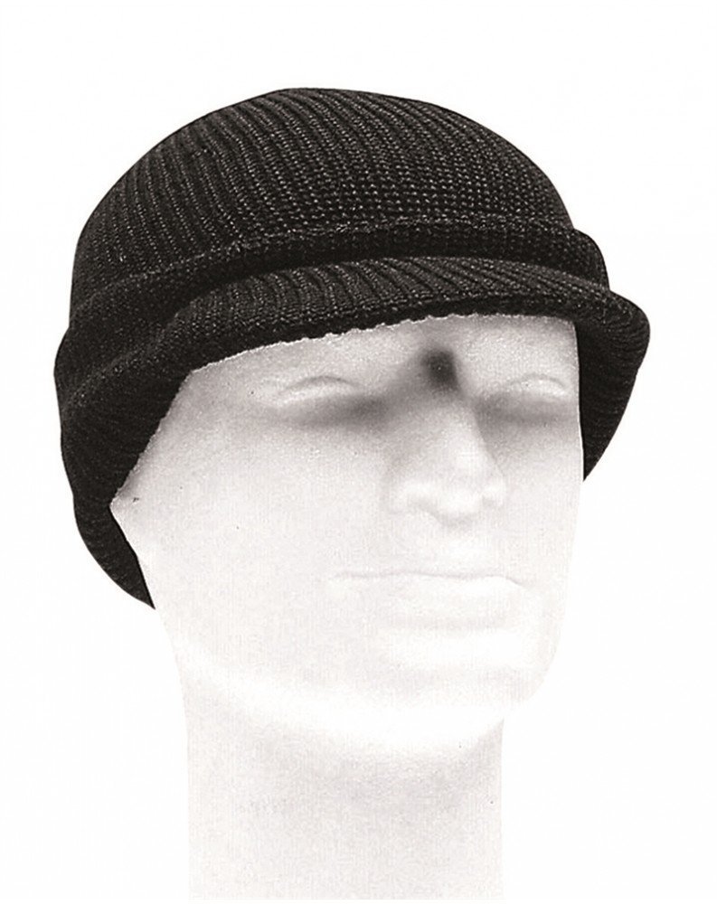 Pletenka US WATCH CAP s kšiltem ACRYLOVÁ Černá Pletenka US WATCH CAP s kšiltem ACRYLOVÁ Černá