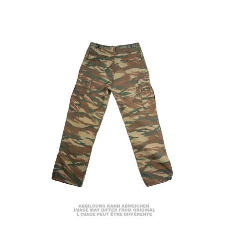 Řecké polní kalhoty TYP BDU LIZARD CAMO Použité