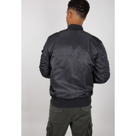 Bunda MA-1 VF 59 LONG Alpha Industries, IRON GREY