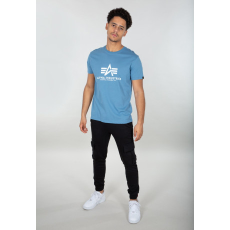 Tričko BASIC T Alpha Industries, Airforce blue