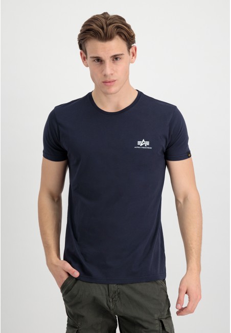 Tričko BASIC T SMALL LOGO Alpha Indst. REPL.BLUE