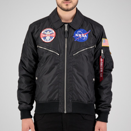 Bunda SPACEWALK JACKET Alpha Industries, černá