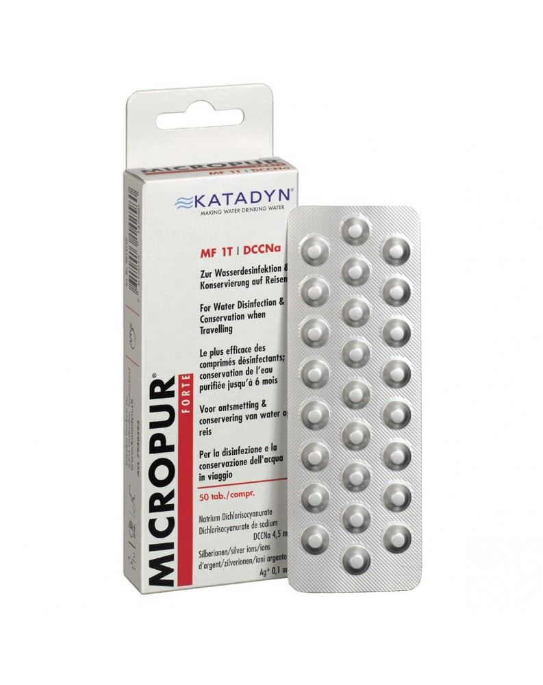 KATADYN "Micropur Forte MF 1T" 50 tablet KATADYN "Micropur Forte MF 1T" 50 tablet