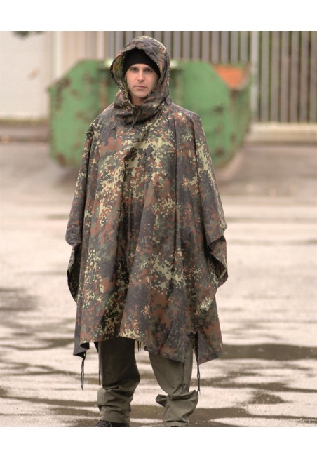 PONČO RIPSTOP FLECKTARN