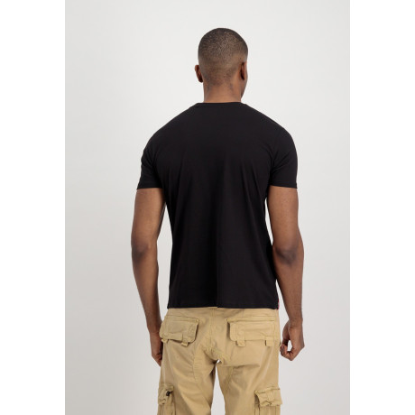 Tričko APOLLO MISSION Alpha Industries, Repl. blue