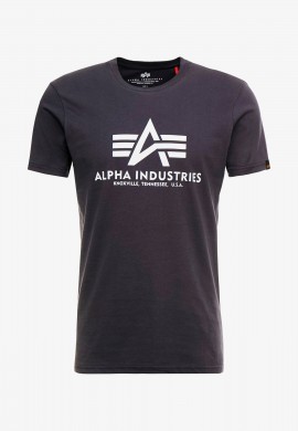 Tričko BASIC T Alpha Industries, Iron grey