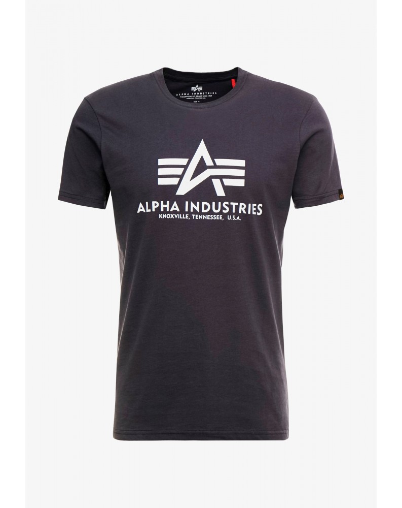 Tričko BASIC T Alpha Industries, Iron grey