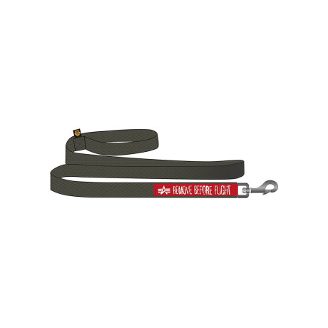 Vodítko pro psy Alpha Industries BASIC DOG LEASH, Dark olive