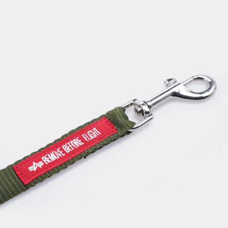 Vodítko pro psy Alpha Industries BASIC DOG LEASH, Dark olive