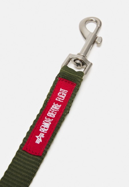 Vodítko pro psy Alpha Industries BASIC DOG LEASH, Dark olive