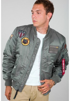 Bunda ALPHA INDUSTRIES MA-1 AIR FORCE, Vintage Green