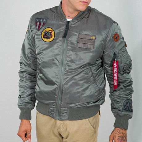 Bunda ALPHA INDUSTRIES MA-1 AIR FORCE, Vintage Green
