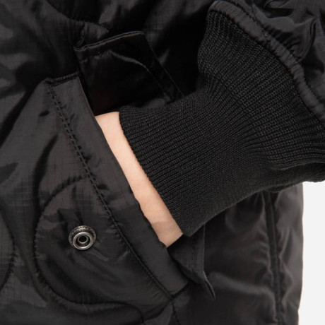 Dámský kabát MA-1 ALS COAT Wmn. Alpha Industries, ČERNÝ