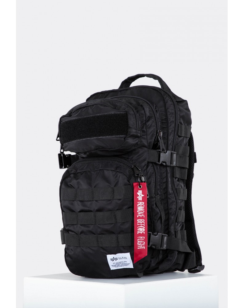 Batoh Alpha Industries TACTICAL BACKPACK, Černý Batoh Alpha Industries TACTICAL BACKPACK, Černý