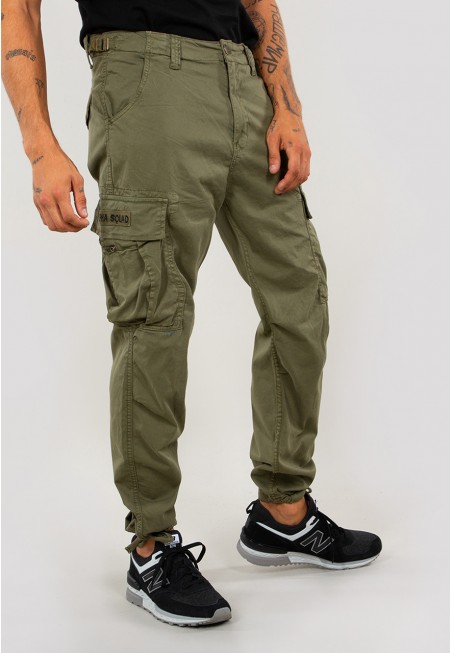 Kalhoty Alpha Industries SQUAD PANT, Olivové