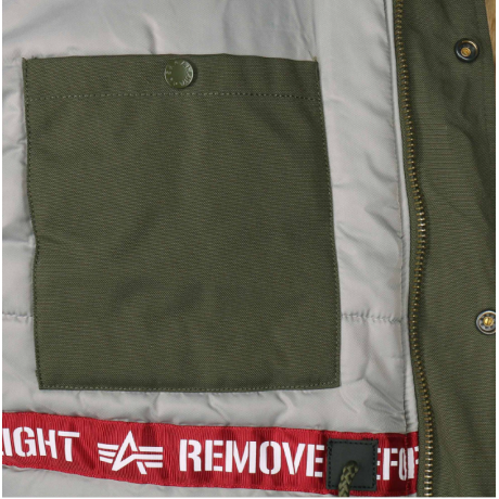 Bunda Alpha Industries ARCTIC DISCOVERER, Dark Olive / tmavě olivová