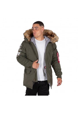 Bunda Alpha Industries ARCTIC DISCOVERER, Dark Olive / tmavě olivová