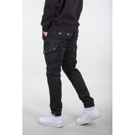 Kalhoty COMBAT PANT LW Alpha Industries, Černé