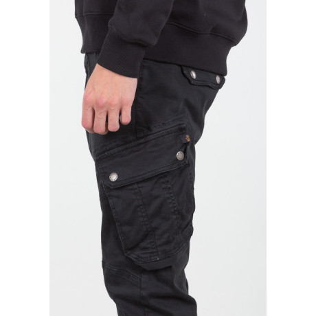Kalhoty COMBAT PANT LW Alpha Industries, Černé