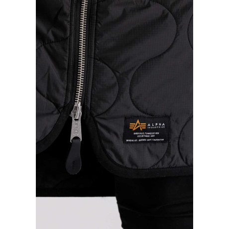 Dámský kabát MA-1 ALS COAT Wmn. Alpha Industries, ČERNÝ