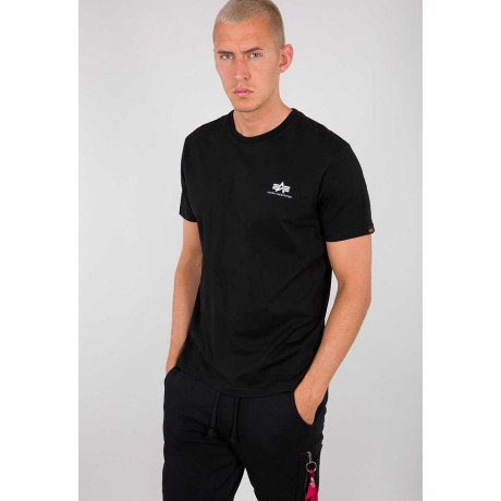 Tričko Alpha Industries BACKPRINT T černé