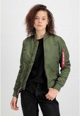 Dámská Bunda MA-1 VF 59 Wmn Alpha Industries DARK GREEN