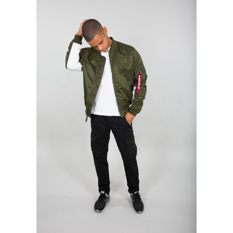 Bunda Alpha Industries MA-1 TT CUSTOM,  Dark green