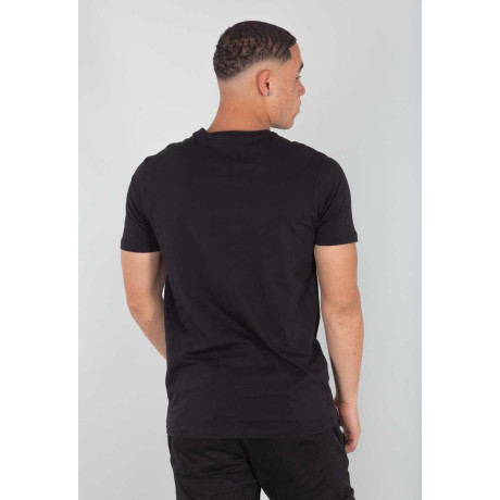 Alpha Industries Tričko ALPHA BLOCK LOGO T, Černé