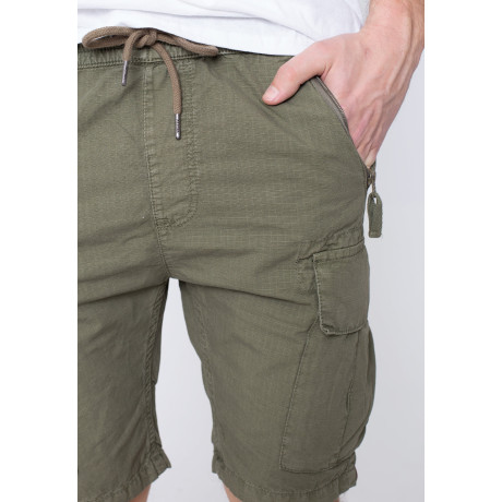 Alpha Industries šortky RIPSTOP JOGGER SHORT, Olivové