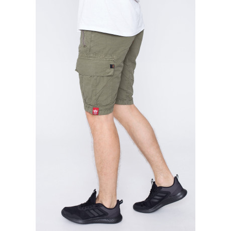 Alpha Industries šortky RIPSTOP JOGGER SHORT, Olivové