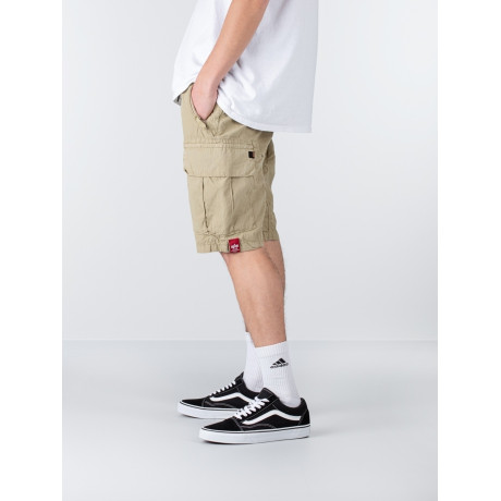 Alpha Industries šortky RIPSTOP JOGGER SHORT, Sand / Pískové