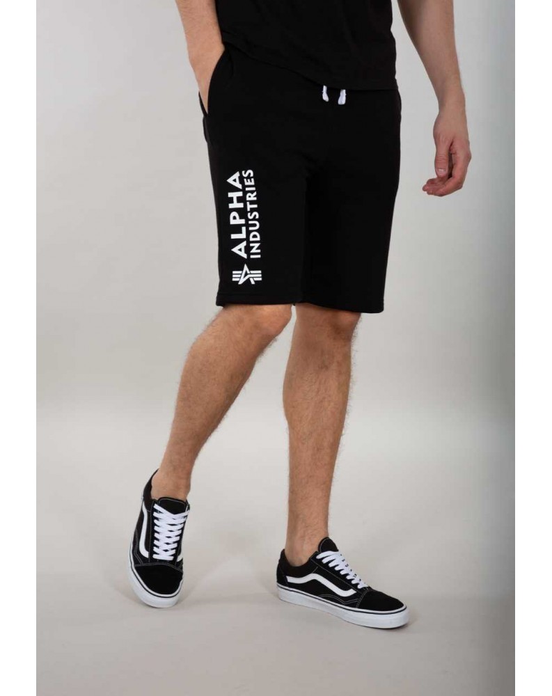 Alpha Industries šortky BASIC SHORT AL, Černé