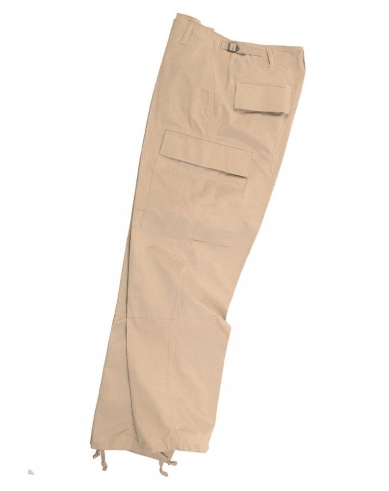 US BDU POLNÍ KALHOTY RIP/STOP, Khaki US BDU POLNÍ KALHOTY RIP/STOP, Khaki