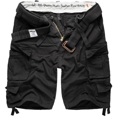 Kraťasy Surplus, DIVISION SHORTS, Černé