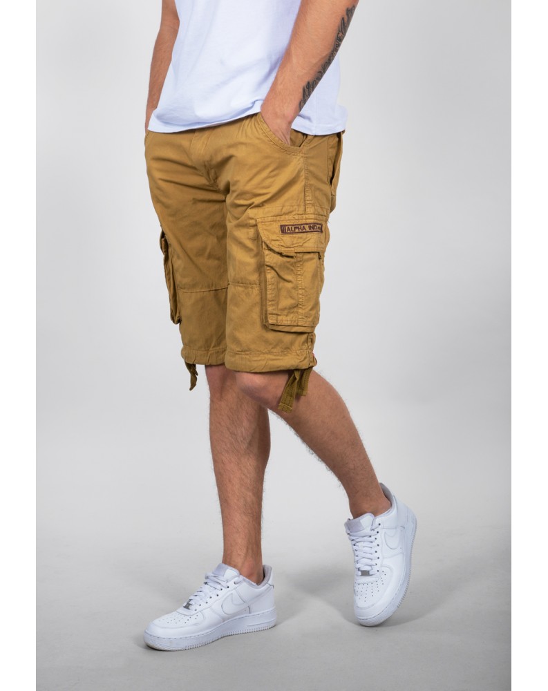 Kraťasy JET SHORT Alpha Industries  KHAKI