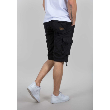 Kraťasy JET SHORT Alpha Industries  BLACK / ČERNÉ