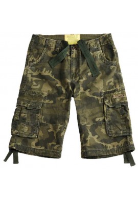 Kraťasy JET SHORT Alpha Industries W/L CAMO