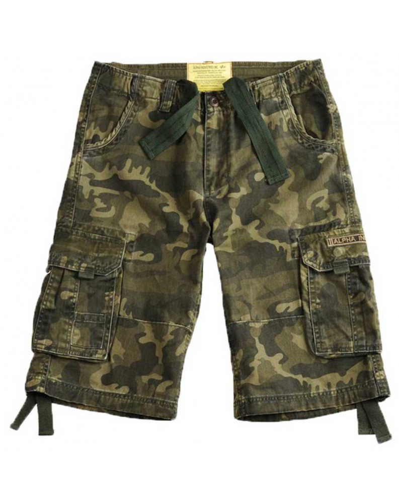 Kraťasy JET SHORT Alpha Industries W/L CAMO