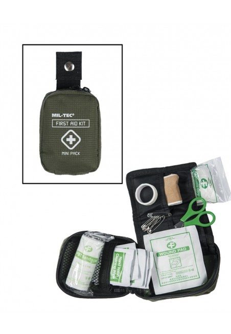 Lékárnička malá FIRST AID PACK MINI, olivová