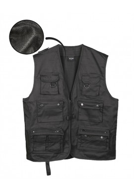 copy of Lovecká rybářská VESTA se síťovanou podšívkou OLIVOVÁ