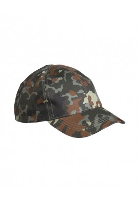 Dětská čepice US BASEBALL CAP, maskovaná Flecktarn