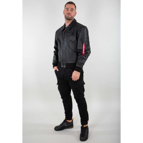 Letecká kožená bunda CWU Leather