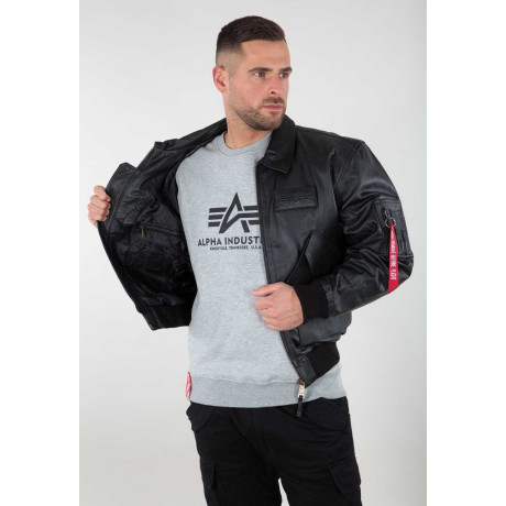 Letecká kožená bunda CWU Leather